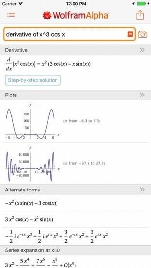 wolframalpha官方手机版v2.1.25图3