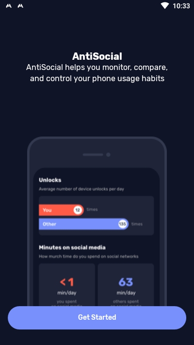 AntiSocial(手机使用监测)安卓手机版v2.1.31图2