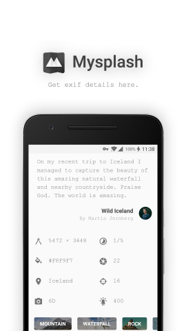 Mysplash摄影壁纸安卓版v2.1.17图3