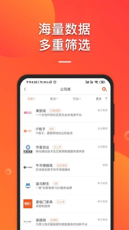 IT桔子官网版图2